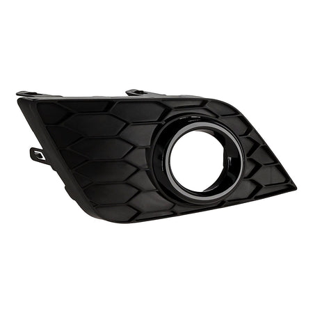 2018-2019 Nissan Sentra Fog Light Bezel Front Driver Side Ptd Gloss Black – Side View (NI1038188)