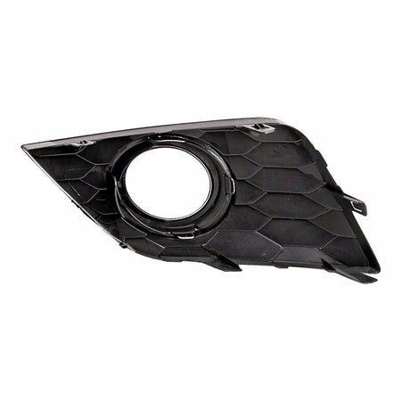 2016-2019 Nissan Sentra Fog Light Bezel Front Passenger Side Matt Black/Chrome – Back View (NI1039143)