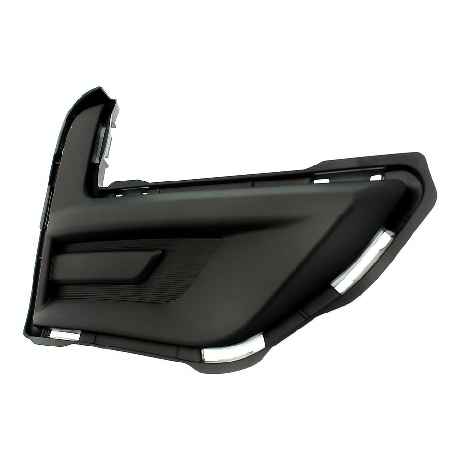 2017-2019 Nissan Rogue Hybrid Fog Light Cover Front Passenger Side - side angle, Part NI1039148