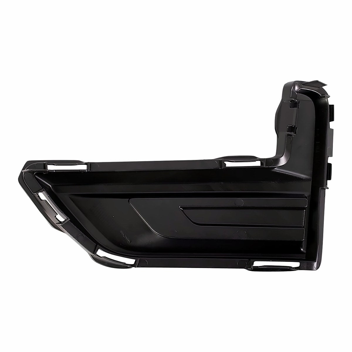 2017-2020 Nissan Rogue Fog Light Cover Front Passenger Side Black Usa Built – Back View (NI1039148)