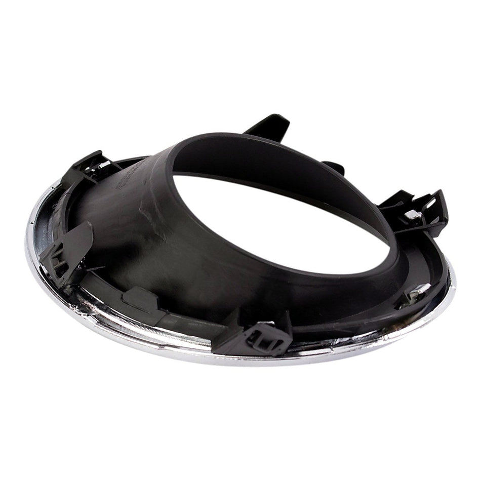 2017-2019 Nissan Rogue Sport Fog Light Bezel Front Passenger Side - side angle, Part NI1039156
