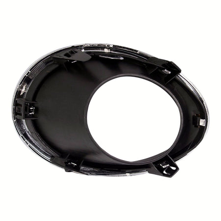 2017-2019 Nissan Qashqai Fog Light Bezel Front Passenger Side Textured Black With Chrome Finish – NI1039156-3