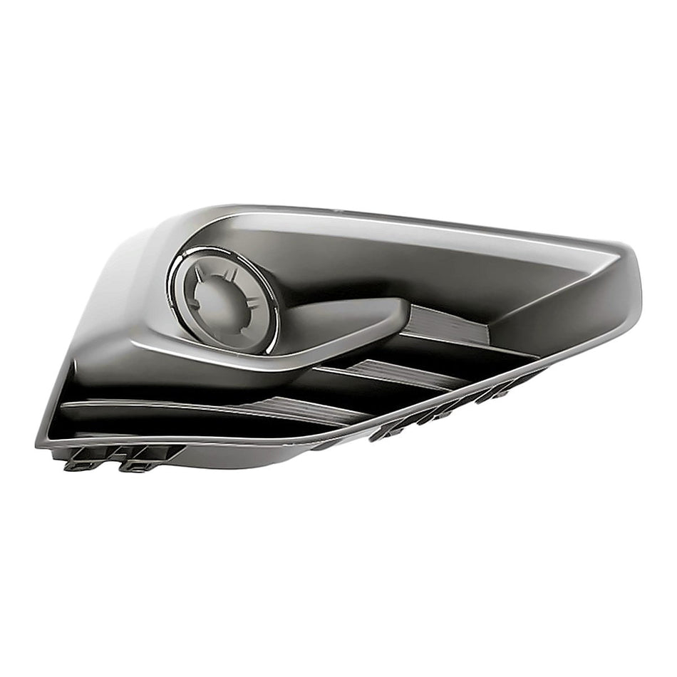 2017-2020 Nissan Pathfinder Fog Light Cover Front Passenger Side Textured – Front View (NI1039159)