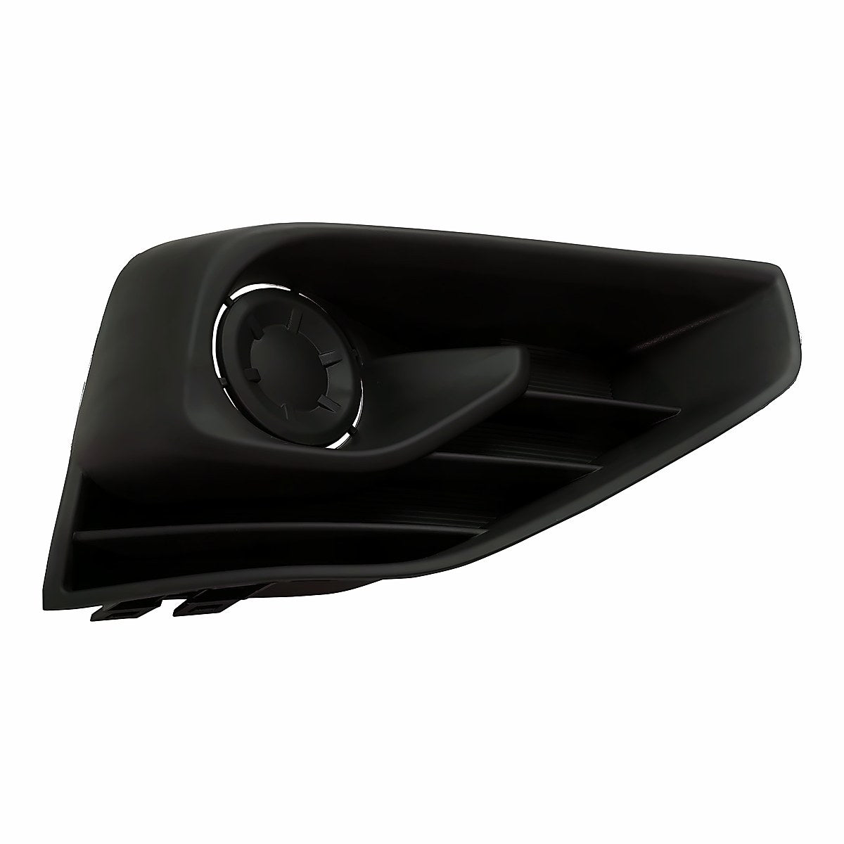 2017-2020 Nissan Pathfinder Fog Light Cover Front Passenger Side Textured – Side View (NI1039159)