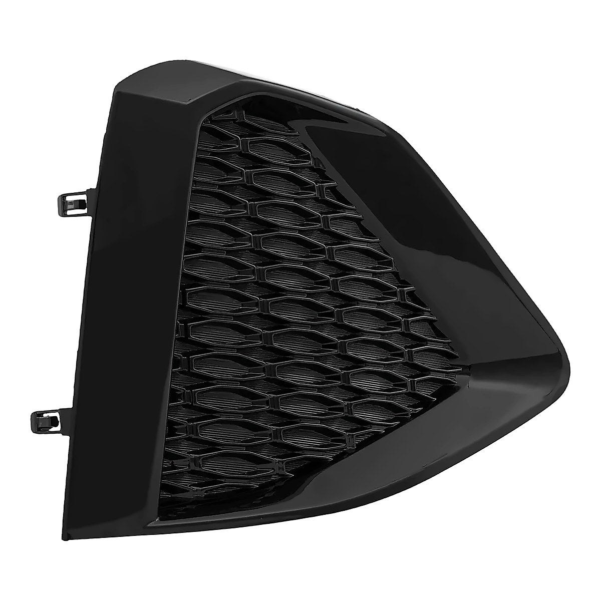 2019-2023 Nissan Maxima Fog Light Cover Front Passenger Side Ptd Black – Front View (NI1039161)