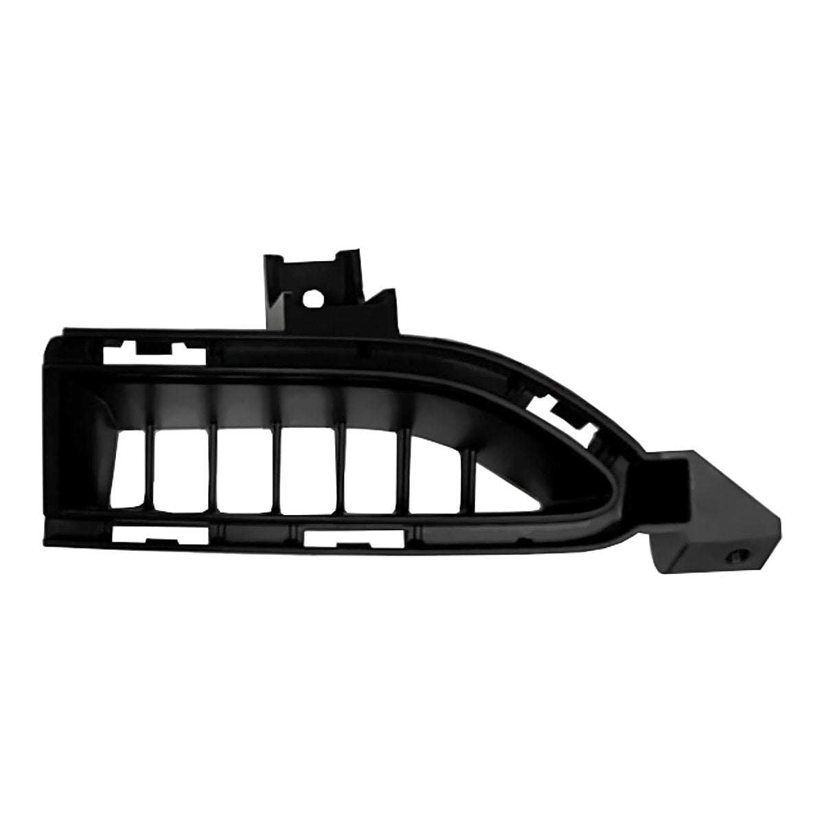 2021-2023 Nissan Rogue Grille Front Passenger Side Black Us Built (Mount Below Lamp) – Front View (NI1039177)
