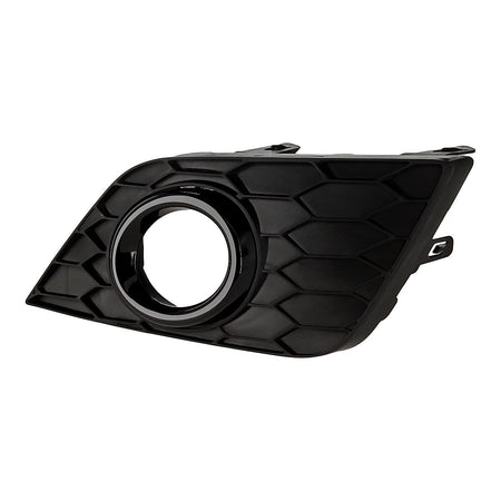 2018-2019 Nissan Sentra Fog Light Bezel Front Passenger Side Ptd Gloss Black – Side View (NI1039188)