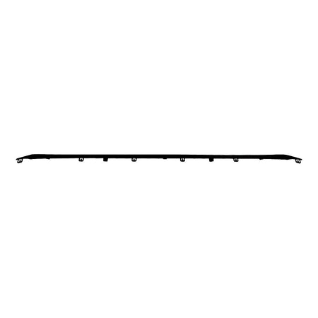 2018-2020 Nissan Pathfinder Bumper Molding Front Gloss Black_NI1044120-4