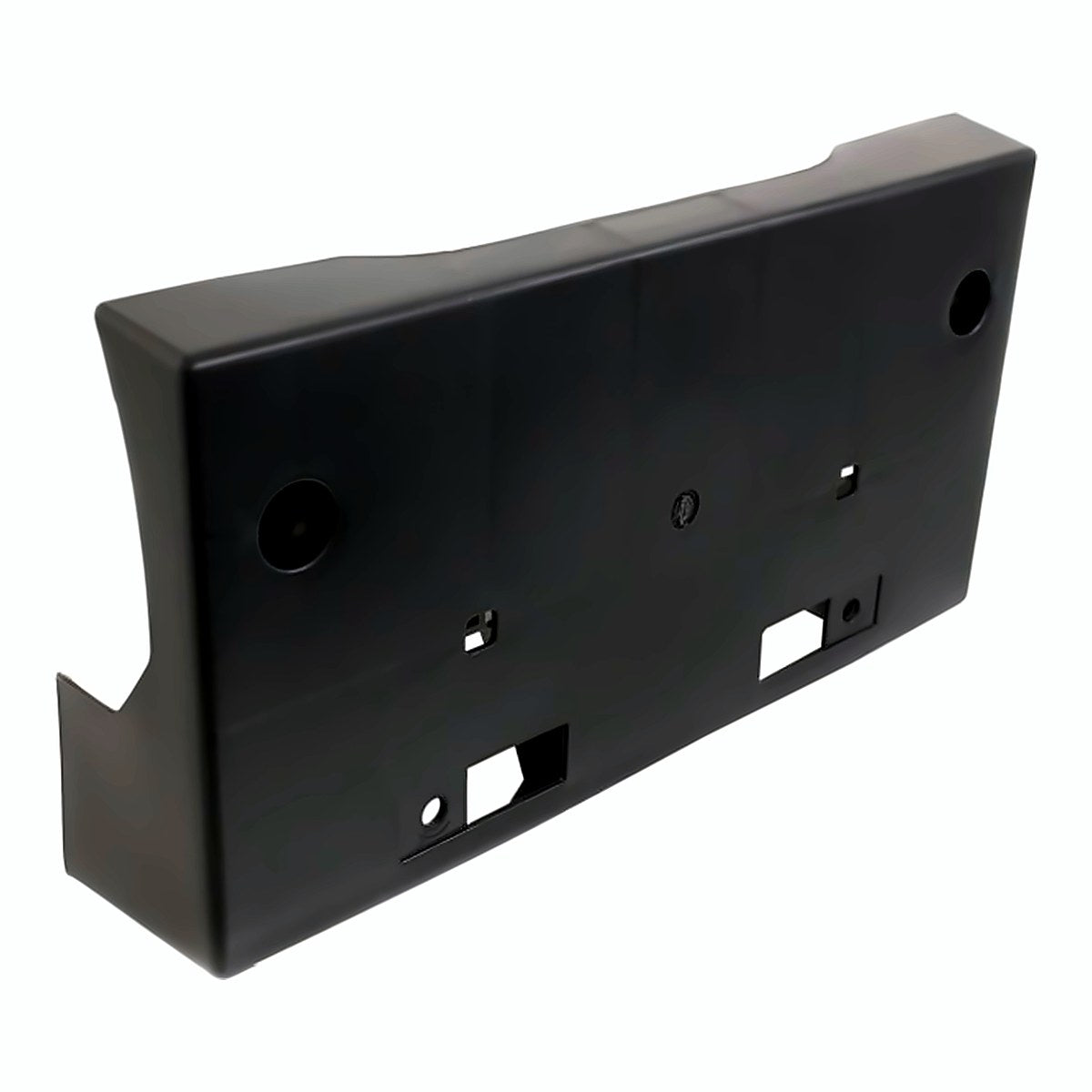 2005-2021 Nissan Frontier License Plate Bracket Front Without Mounting Hardware For Steel Bumper – Angle View (NI1068136)