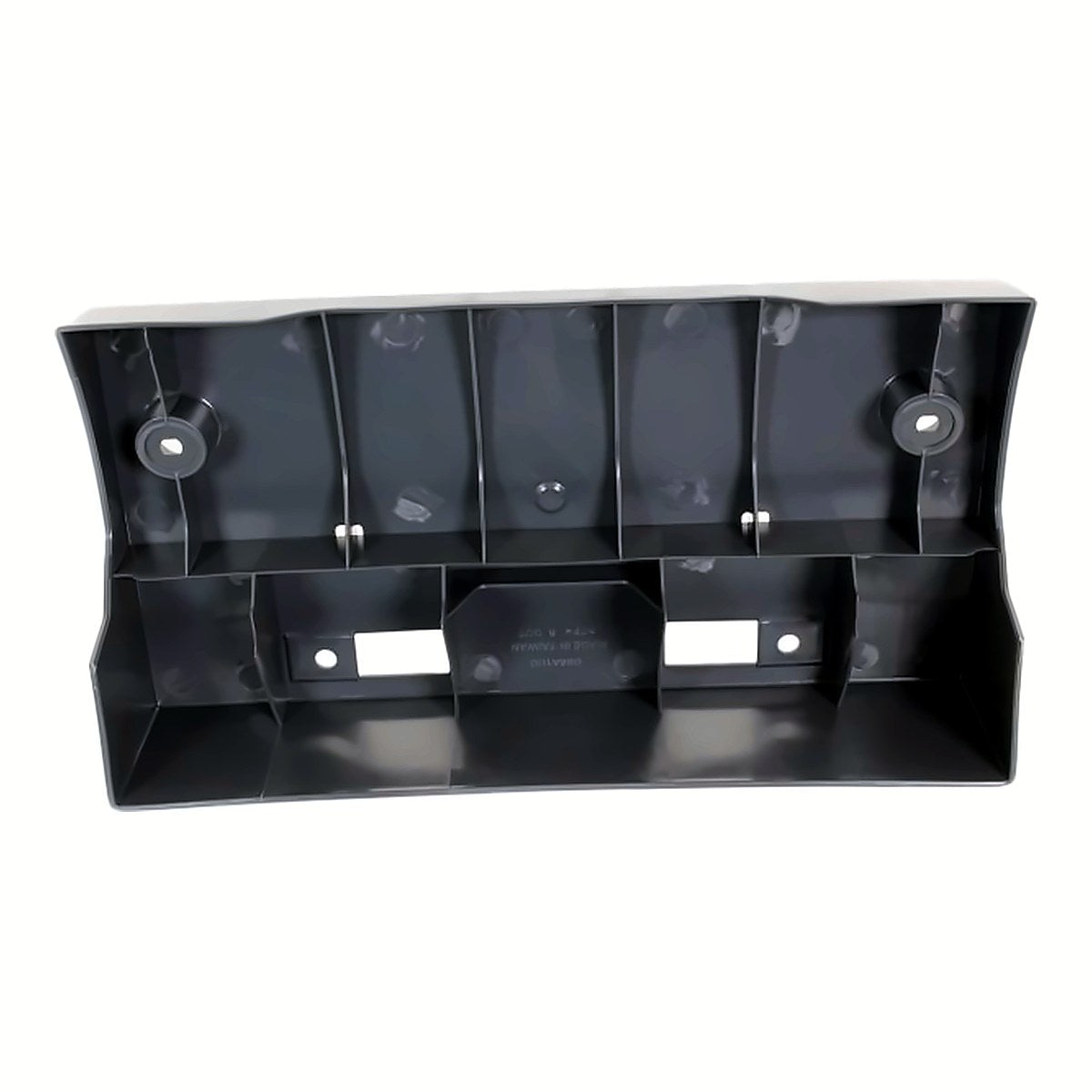 2005-2021 Nissan Frontier License Plate Bracket Front Without Mounting Hardware For Steel Bumper – Back View (NI1068136)
