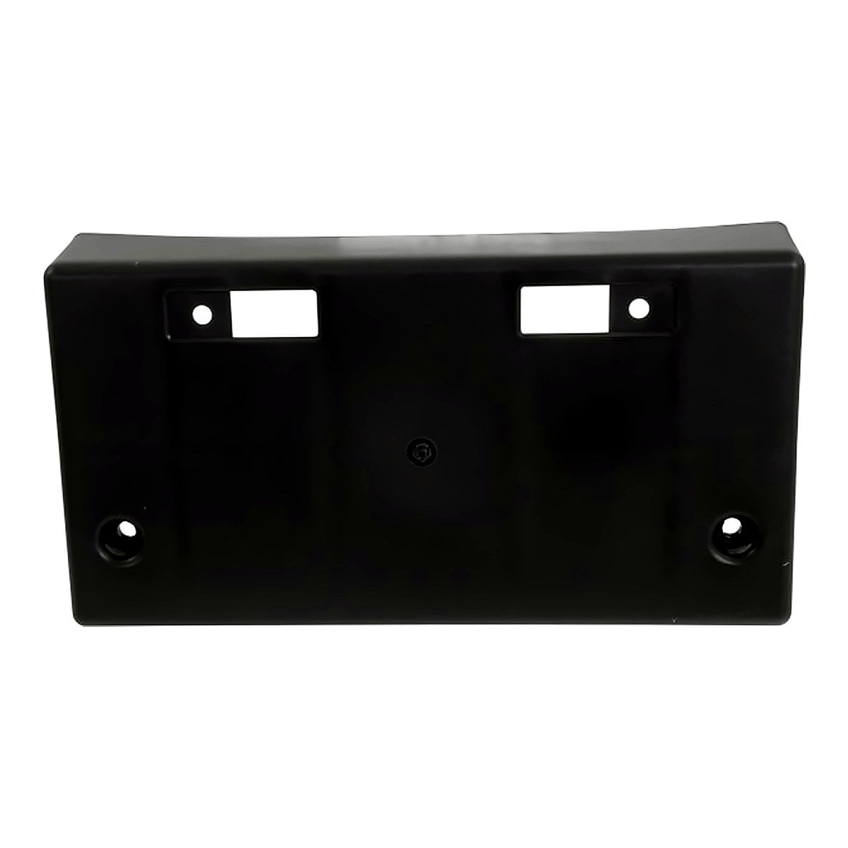 2009-2021 Nissan Frontier License Plate Bracket Front Without Mounting Hardware For Plastic Bumper – Front View (NI1068137)