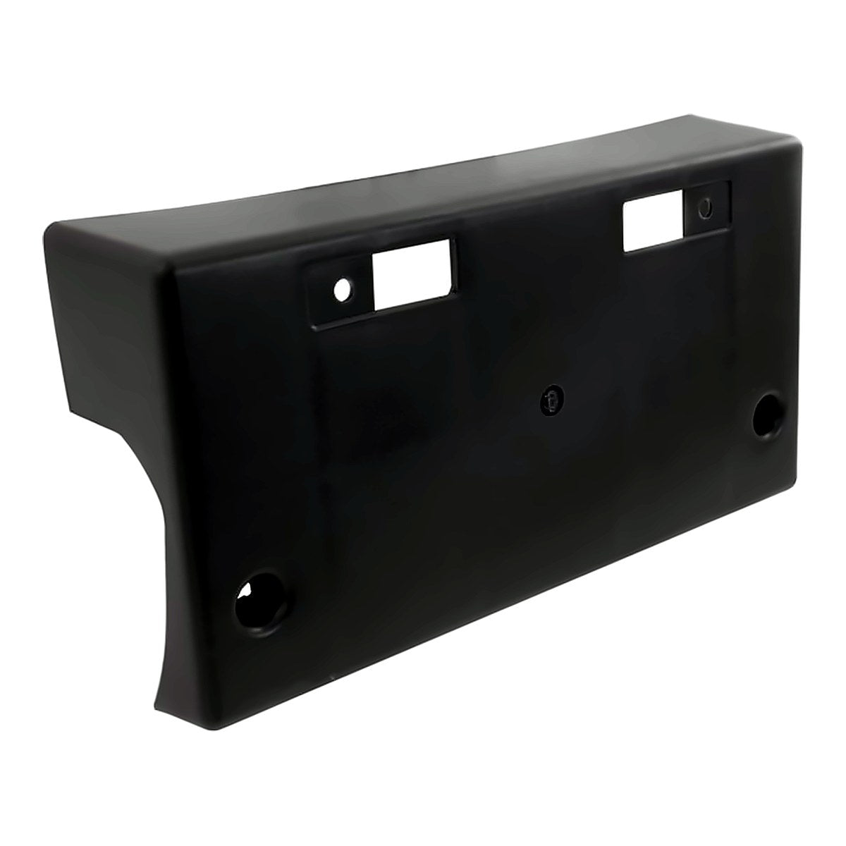 2009-2021 Nissan Frontier License Plate Bracket Front Without Mounting Hardware For Plastic Bumper – Angle View (NI1068137)
