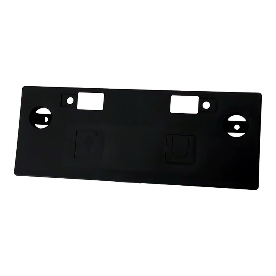 2023-2025 Nissan Altima License Plate Bracket Textured Black With Mounting Hardware Exclude Sr – Front View (NI1068165)