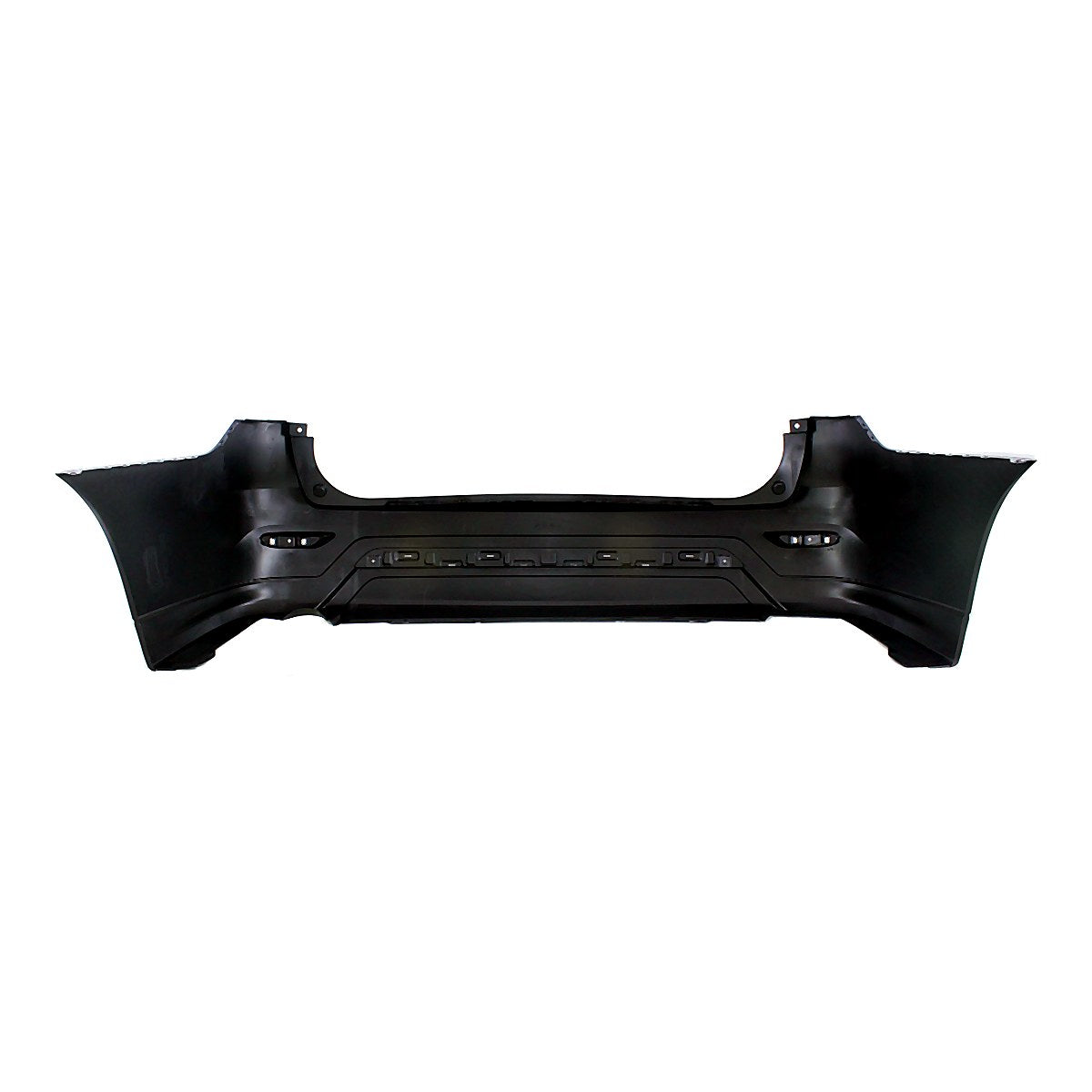 2013-2016 Nissan Pathfinder Bumper Rear Partial Primed Black Without Sensor Hole_NI1100289-4