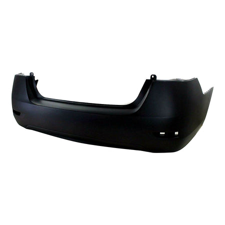 2013-2015 Nissan Sentra Bumper Rear Std Type S/Sv/Sl Primed With Textured Lower_NI1100292-3