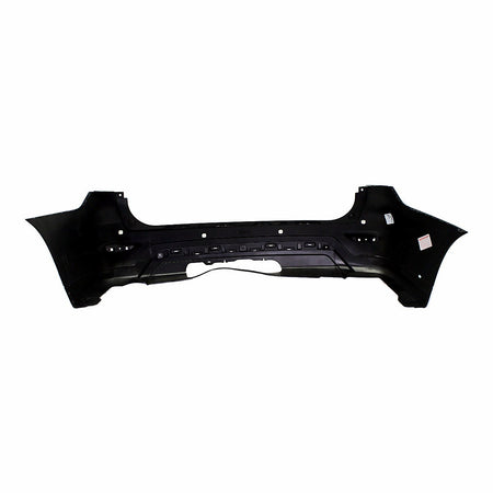 2013-2016 Nissan Pathfinder Bumper Rear Partial Primed Black With Sensor Hole With Hitch Hole_NI1100293-4