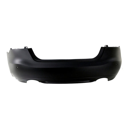 2016-2018 Nissan Maxima Bumper Rear Primed With Sensor Ho/Textured Lower Center Body Line Band_NI1100308