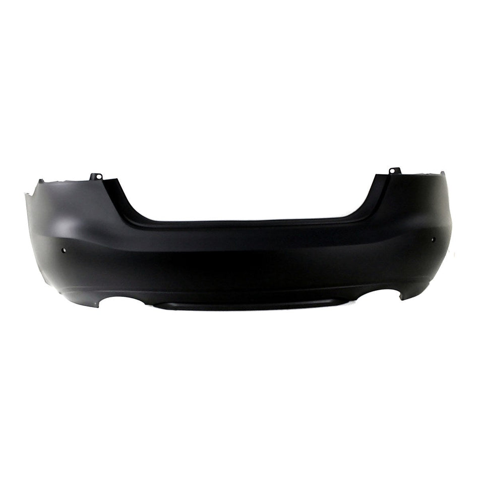 2016-2018 Nissan Maxima Bumper Rear Primed With Sensor Ho/Textured Lower Center Body Line Band_NI1100308