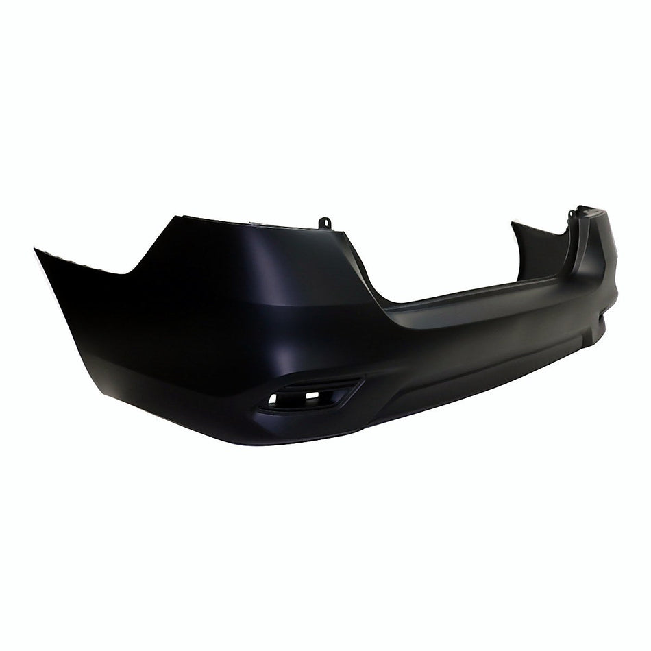 2016-2019 Nissan Sentra Bumper Rear Primed Exc Sr With Textured Lower (No Exhaust Cut)_NI1100312-2