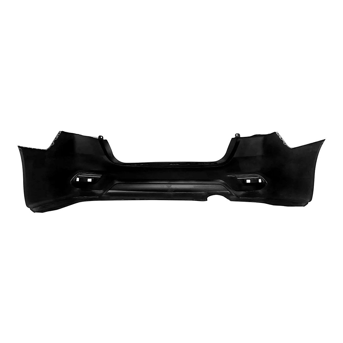 2016-2019 Nissan Sentra Bumper Rear Primed Sr With Textured Lower (Driver Side Exhaust Cut) – NI1100313-2