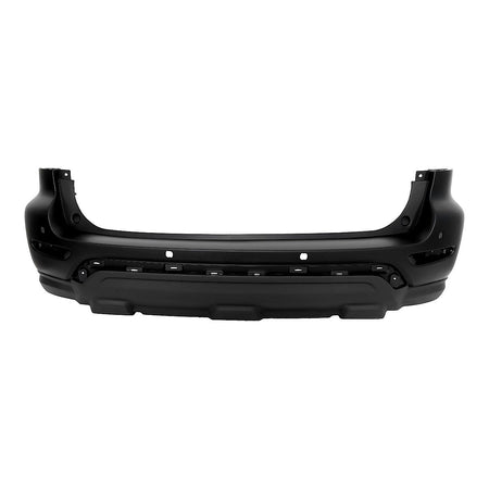 2017-2020 Nissan Pathfinder Bumper Rear Primed With Textured Lower With Sensor Without Trailer Hitch_NI1100315