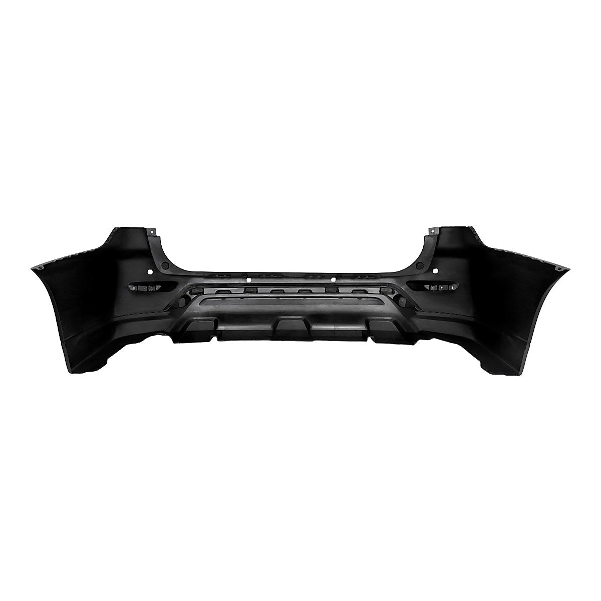 2017-2020 Nissan Pathfinder Bumper Rear Primed With Textured Lower With Sensor Without Trailer Hitch_NI1100315-5