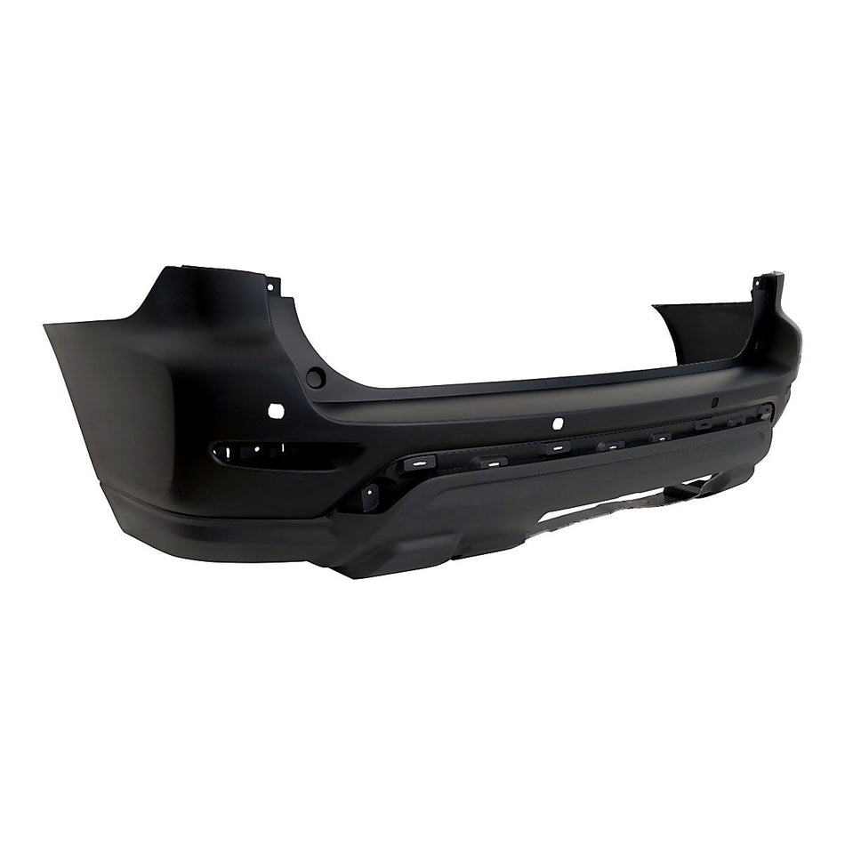 2017-2020 Nissan Pathfinder Bumper Rear Primed With Textured Lower With Sensor/Trailer Hitch_NI1100316-2