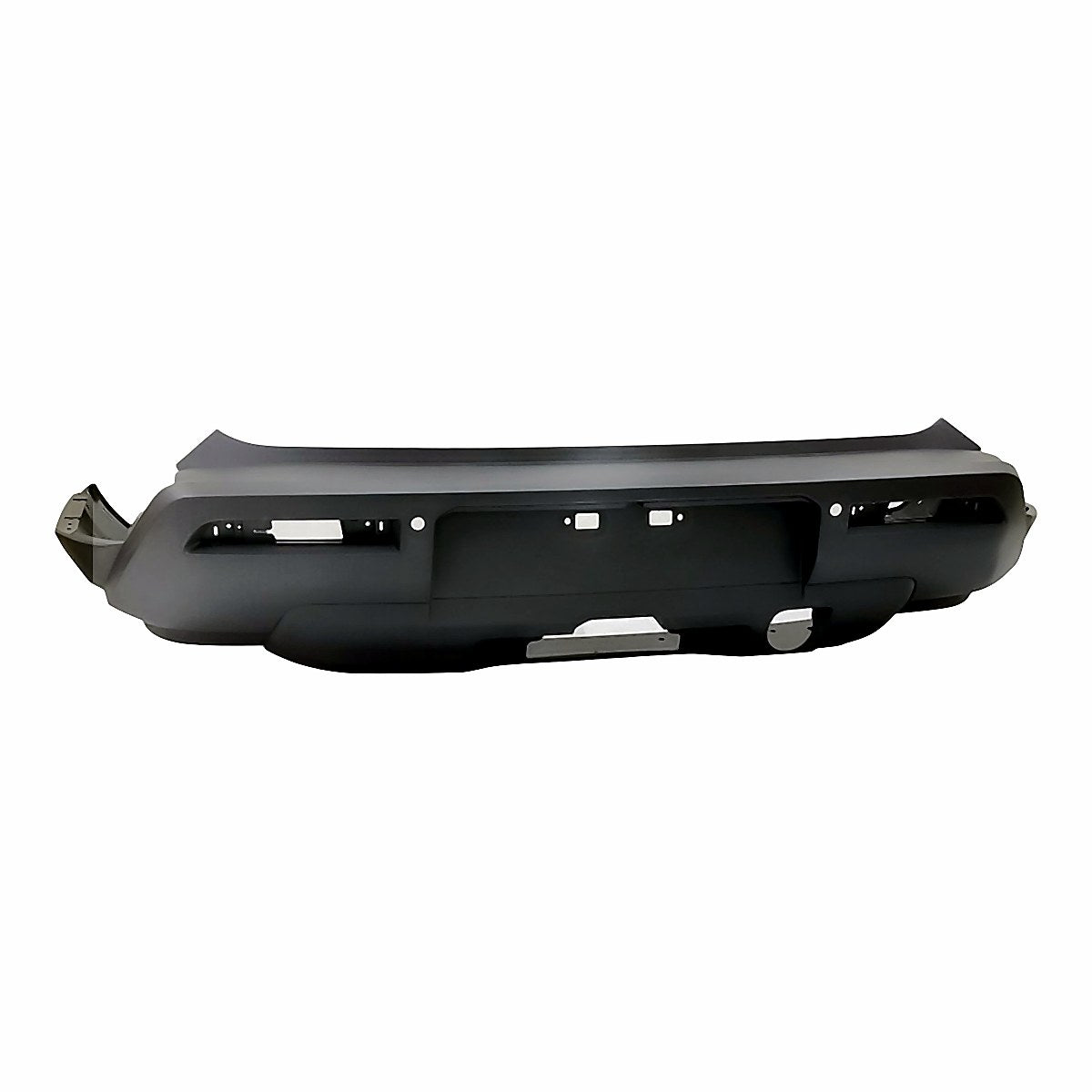 2022-2025 Nissan Pathfinder Bumper Rear Textured Dark Gray With Trailer Hitch / 2 Park Assist Sensor – NI1100350