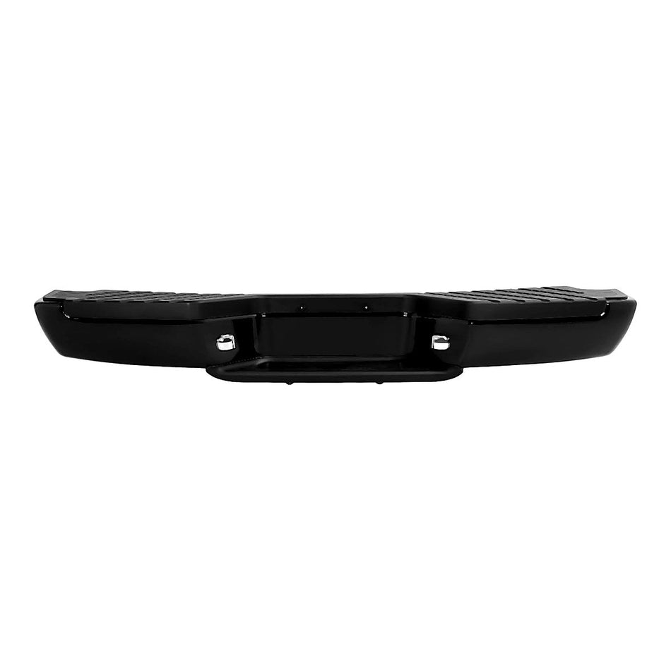2001-2004 Nissan Frontier Bumper Face Bar Rear Black_NI1102140