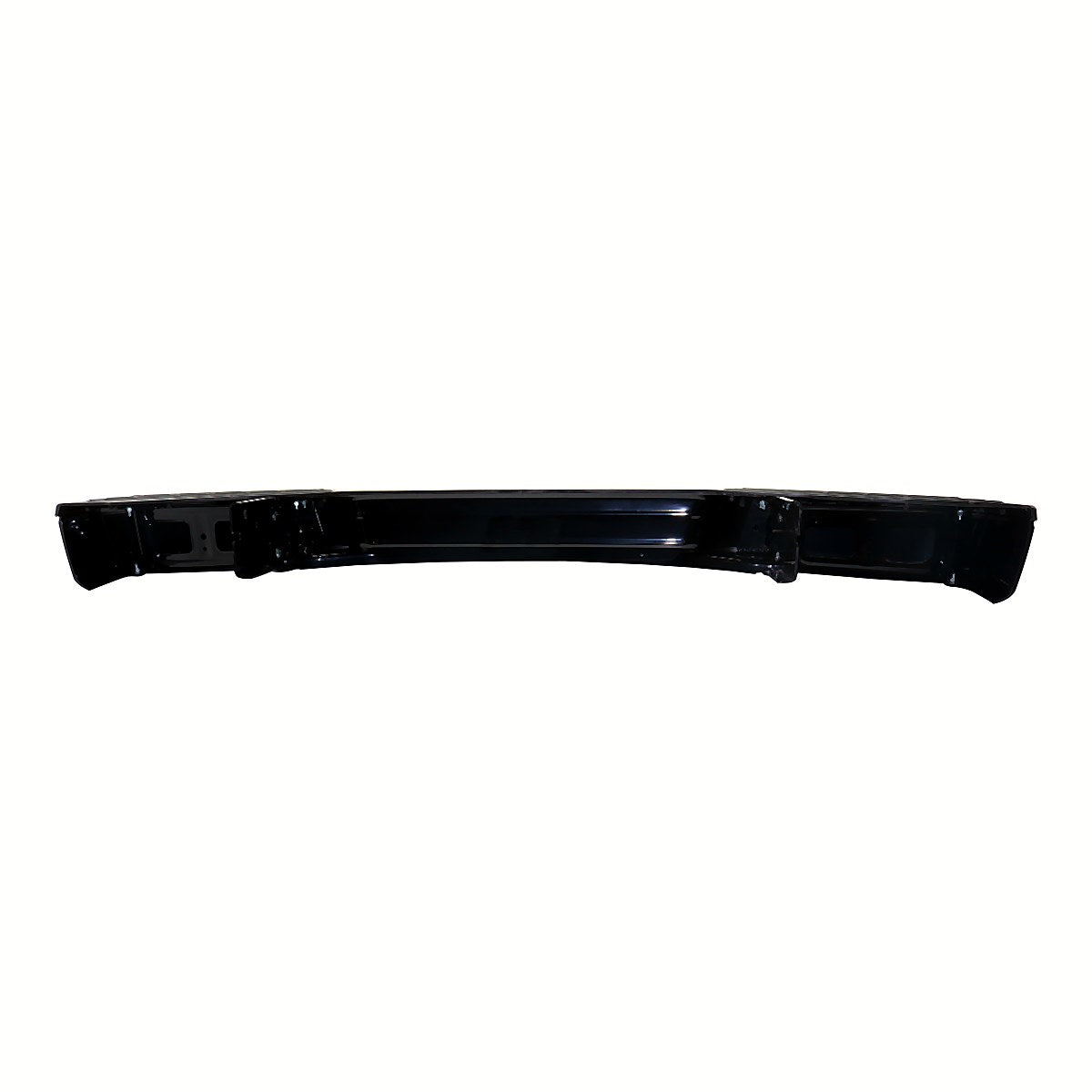 2012-2021 Nissan Nv1500 Bumper Step Face Bar Rear Black Without Sensor Steel With Pad_NI1102166-3