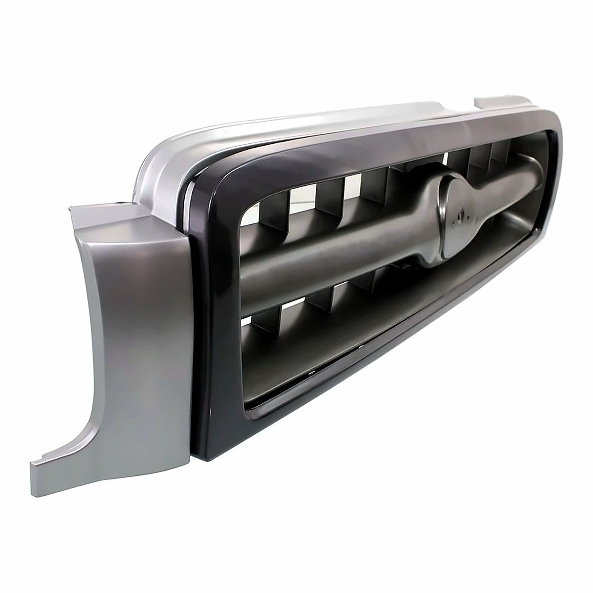 1999-2001 Nissan Pathfinder Grille Chrome/Silver/Charcoal Le Model Frontom 12/1998 – Side View (NI1200192)