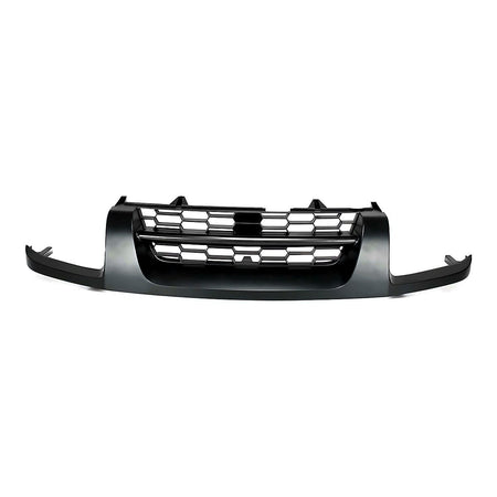 2002-2004 Nissan Xterra Grille Se Model With Gray Moulding Matte-Black – Front View (NI1200198)