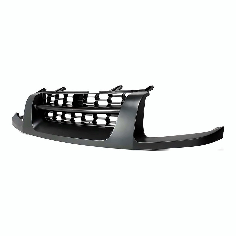 2002-2004 Nissan Xterra Grille Se Model With Gray Moulding Matte-Black – Side View (NI1200198)