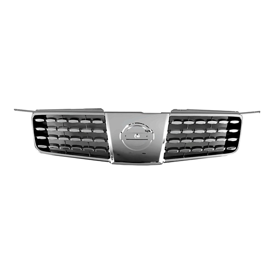 2004-2006 Nissan Maxima Grille All Chrome – Front View (NI1200203)