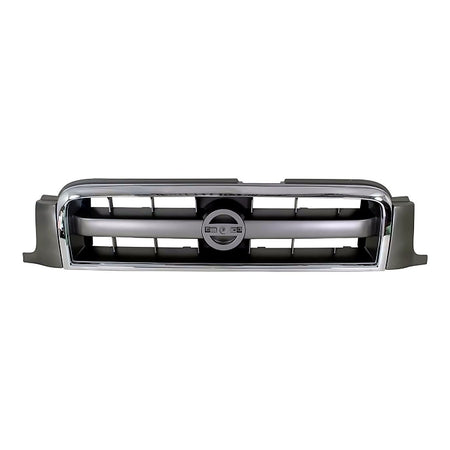 2003-2004 Nissan Pathfinder Grille Without Moulding Gray – Front View (NI1200204)