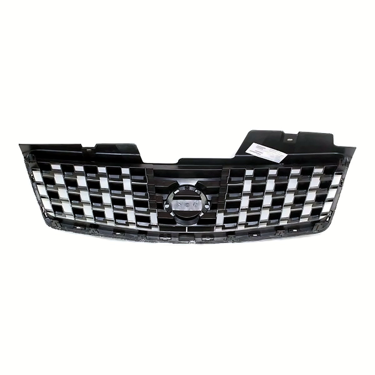 2007-2009 Nissan Sentra Grille Chrome/Black – Back View (NI1200222)