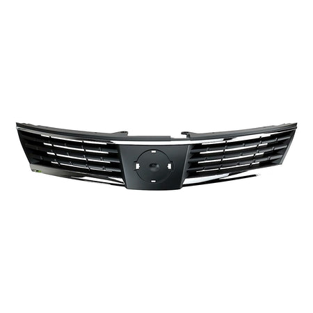 2007-2009 Nissan Versa Grille Chrome/Black – Front View (NI1200224)