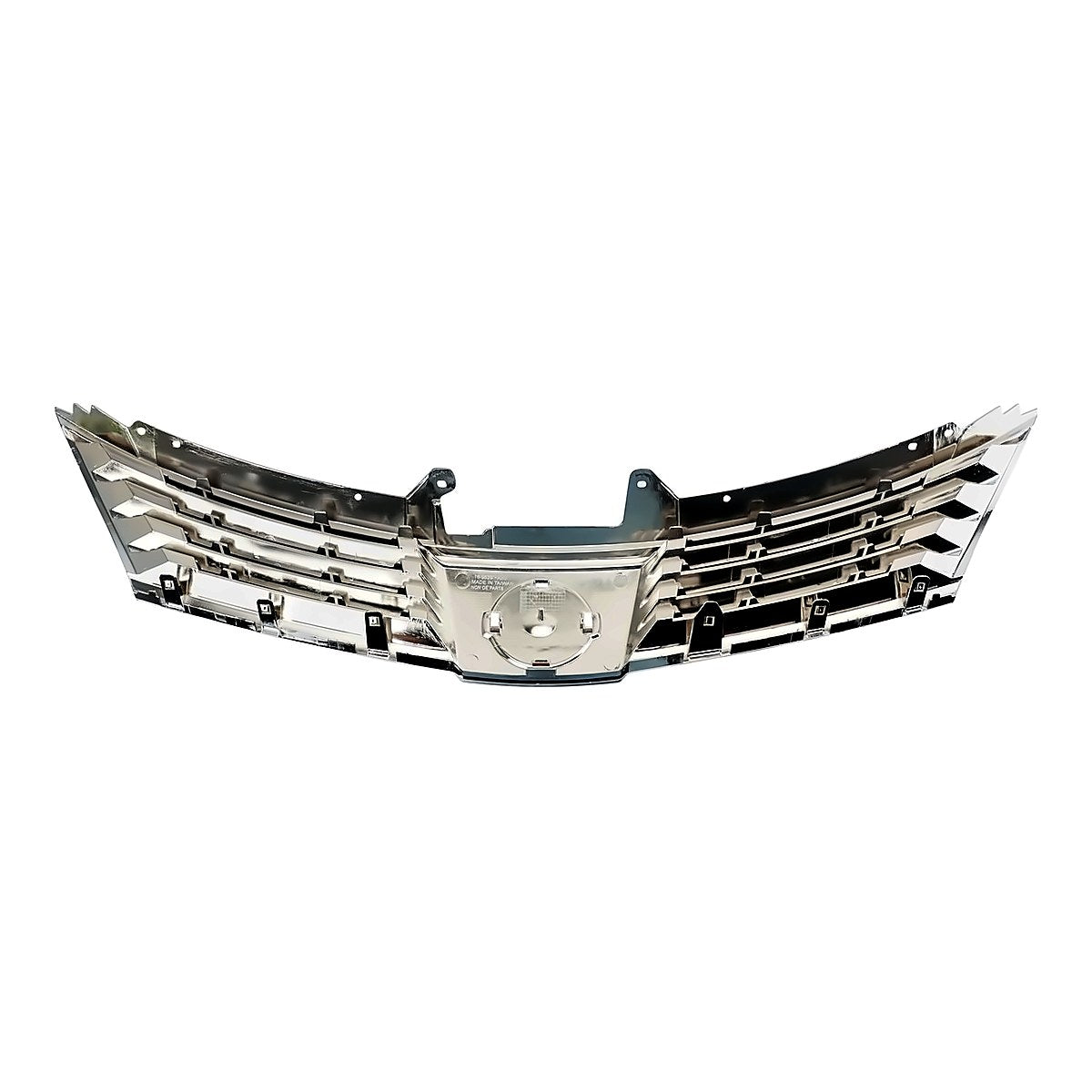 2007-2009 Nissan Versa Grille Chrome/Black – Back View (NI1200224)