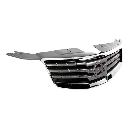 2007-2008 Nissan Maxima Grille Black With Chrome Frontame – Side View (NI1200227)