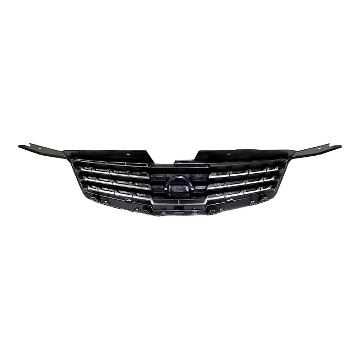2007-2008 Nissan Maxima Grille Black With Chrome Frontame – Back View (NI1200227)