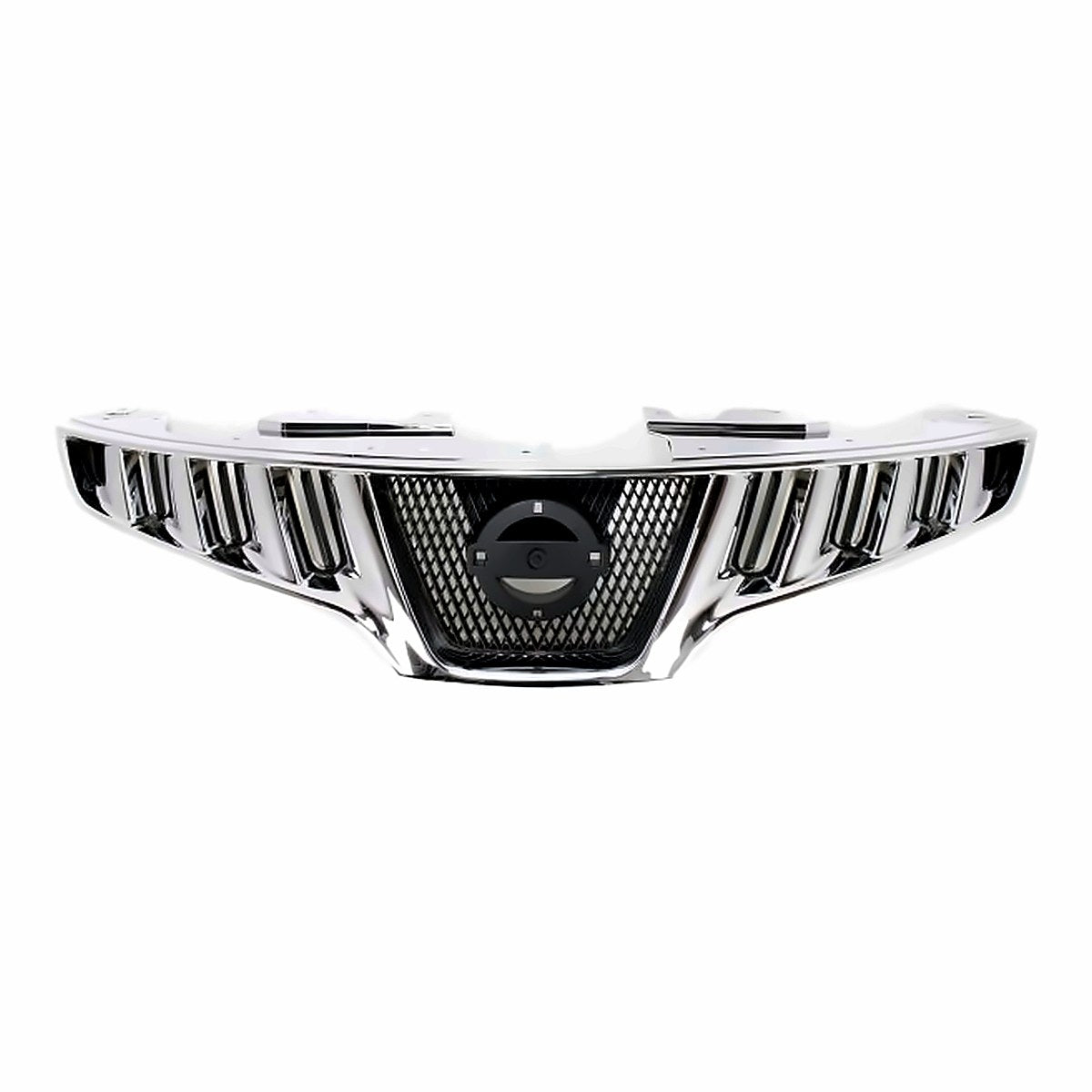 2009-2010 Nissan Murano Grille With Chrome Moulding – Front View (NI1200232)