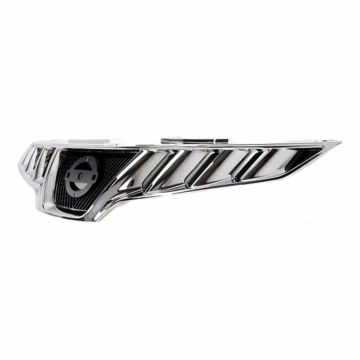2009-2010 Nissan Murano Grille With Chrome Moulding – Side View (NI1200232)