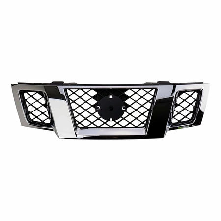 2009-2021 Nissan Frontier Grille Black- Chrome – Front View (NI1200233)