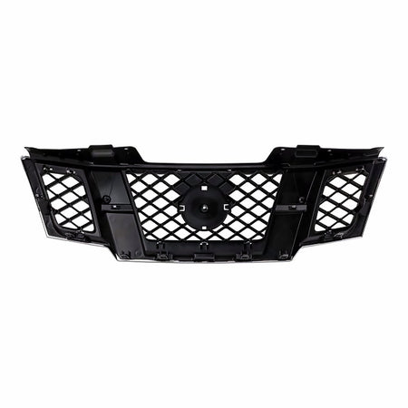2009-2021 Nissan Frontier Grille Black- Chrome – Back View (NI1200233)