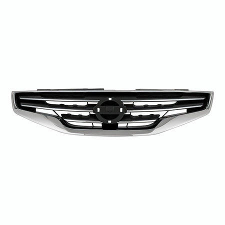 2010-2012 Nissan Altima Grille Chrome/Dark Gray – Front View (NI1200236)