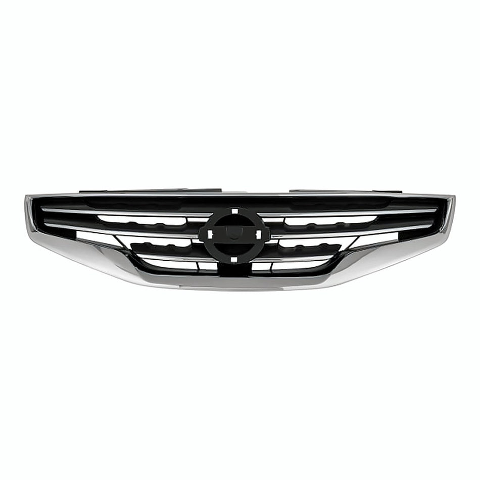 2010-2012 Nissan Altima Grille Chrome/Dark Gray – Front View (NI1200236)