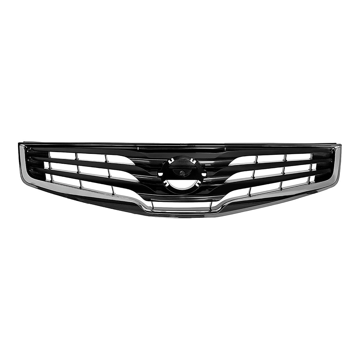 2010-2012 Nissan Sentra Grille Chrome/Black 2.0L – Front View (NI1200237)