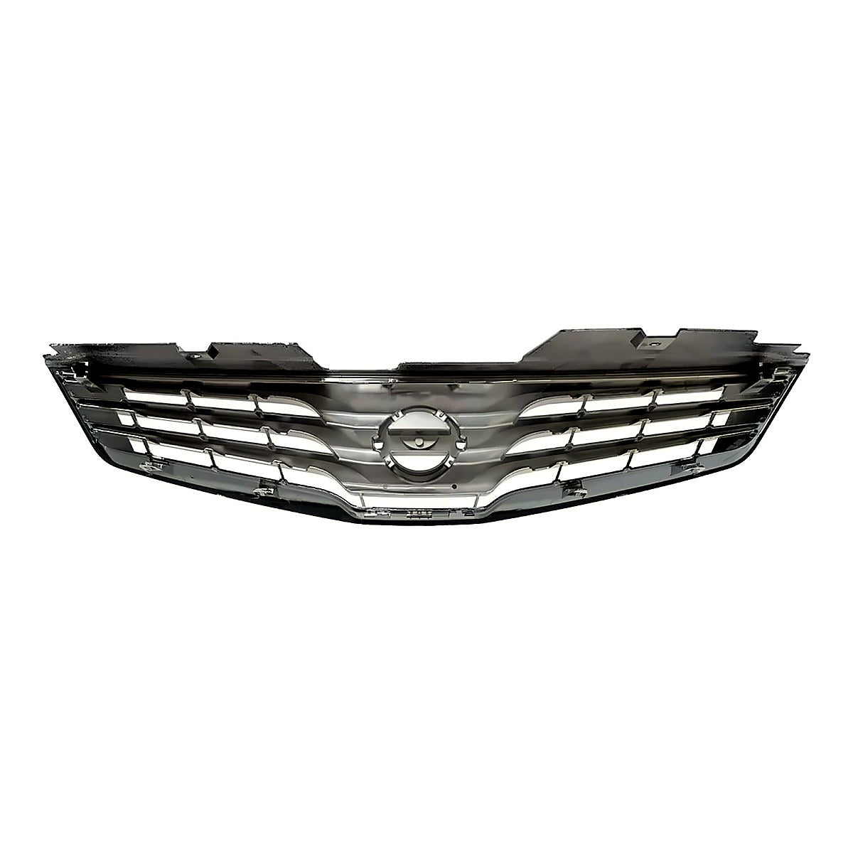 2010-2012 Nissan Sentra Grille Chrome/Black 2.0L – Back View (NI1200237)