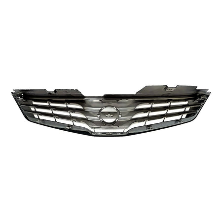 2010-2012 Nissan Sentra Grille Chrome/Black 2.0L – Back View (NI1200237)