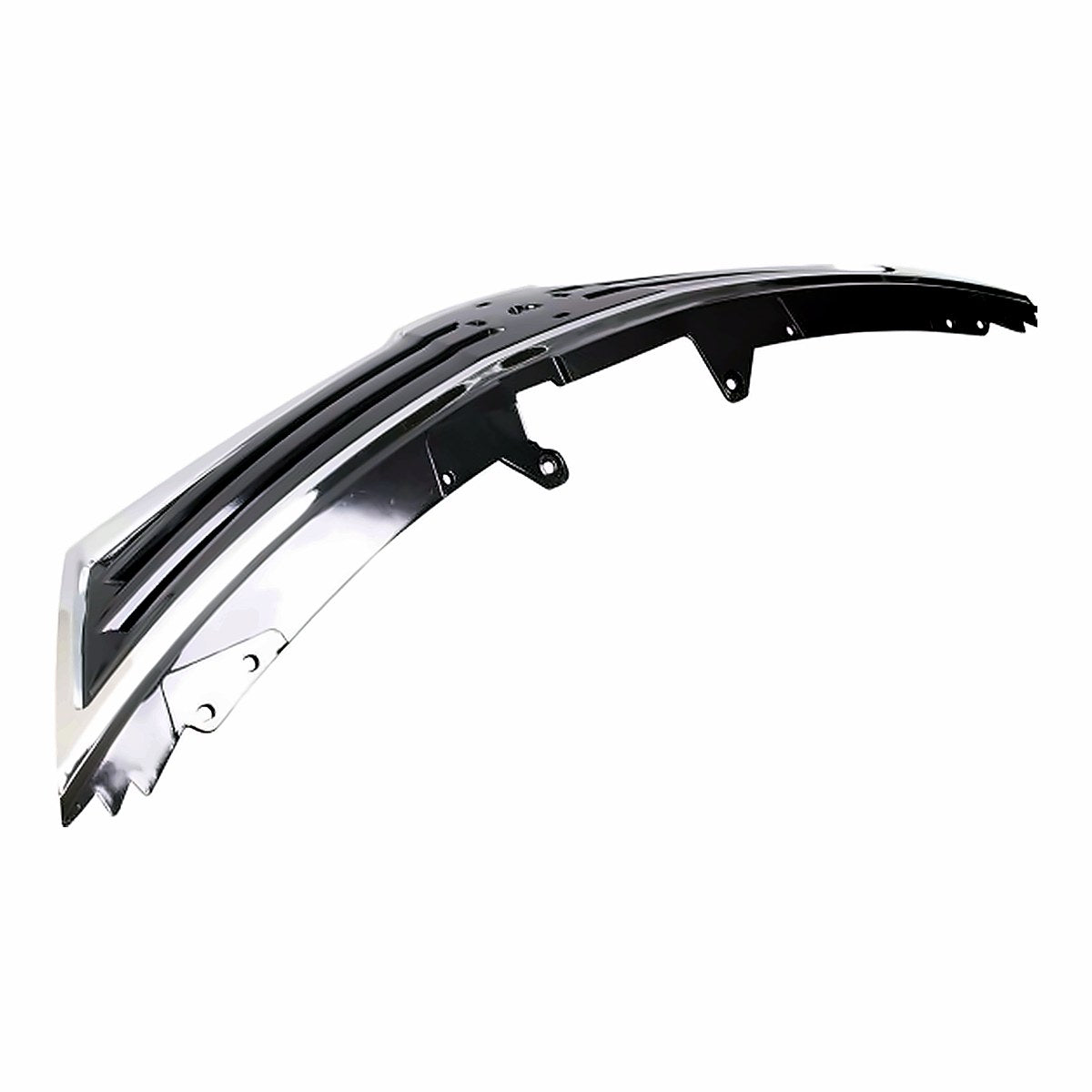 2010-2012 Nissan Versa Grille Gray With Chrome Moulding Exclude 2012 Sdn – Side View (NI1200242)